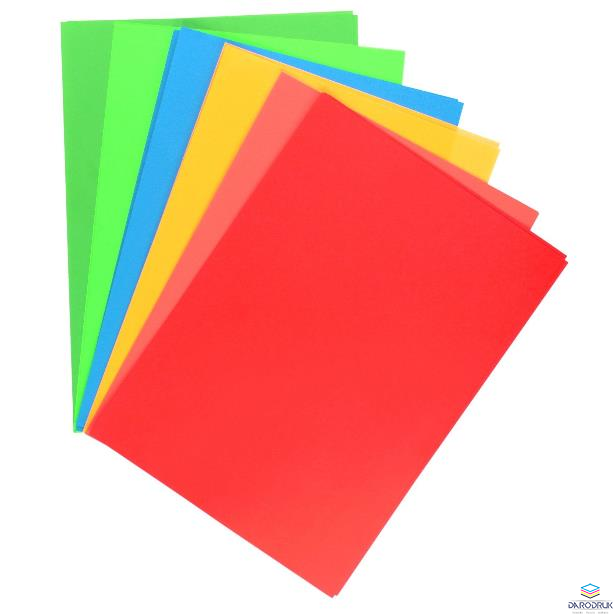 Papier samoprzylepny A4 (20 arkuszy) mix kolorów KRESKA